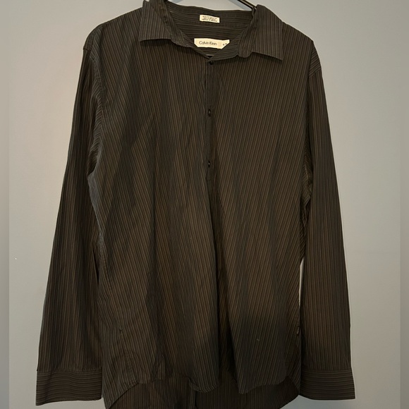 Black Striped Button Down - Picture 1 of 1